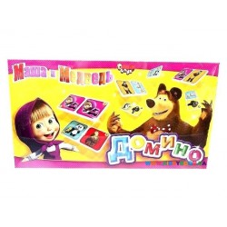 Игра Детское домино Маша и Медведь Danko Toys DT G43m